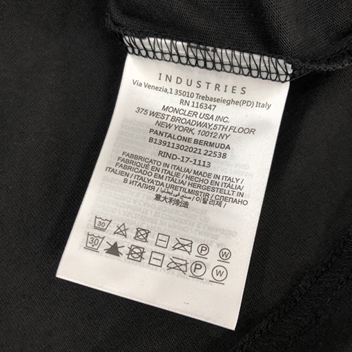 モンクレール プリントロゴデザイン半袖Tシャツ