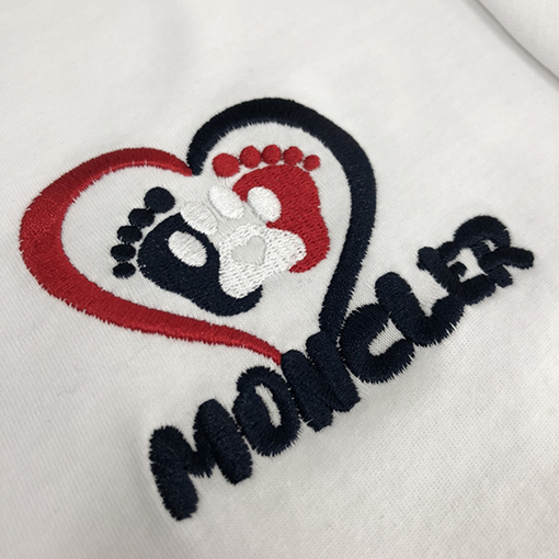 モンクレール プリントロゴデザイン半袖Tシャツ