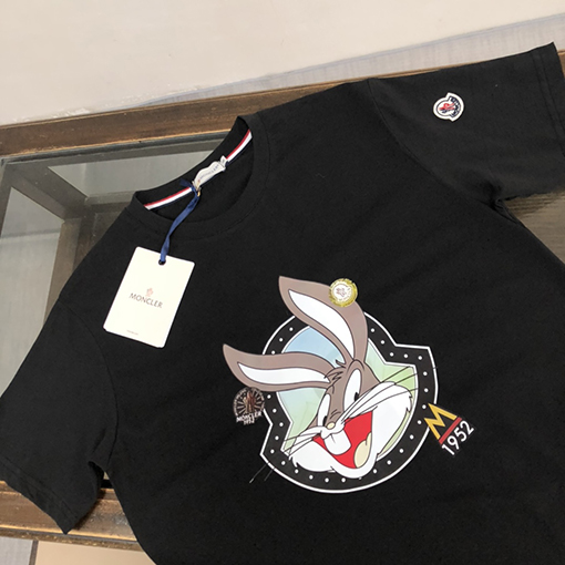 モンクレール プリントロゴデザイン半袖Tシャツ