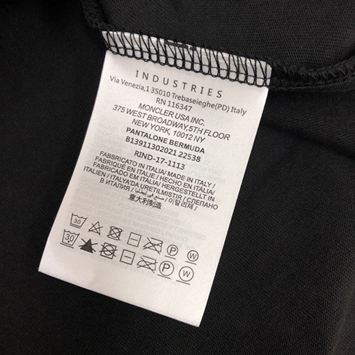 モンクレール プリントロゴデザイン半袖Tシャツ