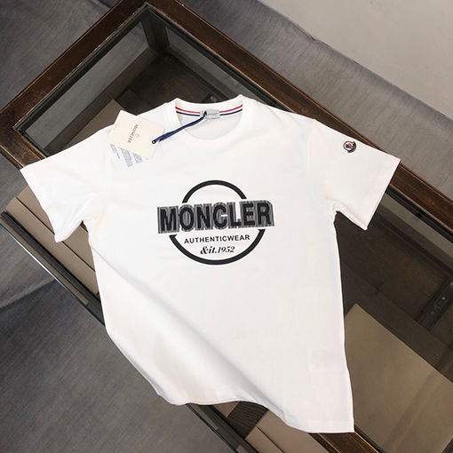 モンクレールスーパーコピー プリントロゴデザイン半袖Tシャツ