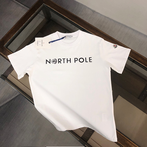 モンクレールコピー 新しいファッションラウンドネック半袖Tシャツ
