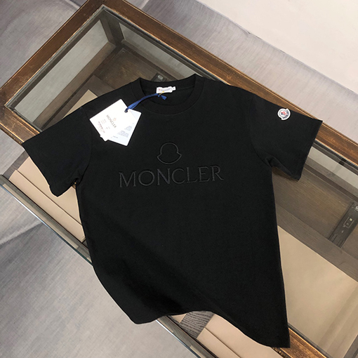 モンクレール 刺繍ロゴデザイン半袖Tシャツ