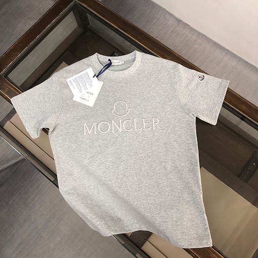モンクレール 刺繍ロゴデザイン半袖Tシャツ