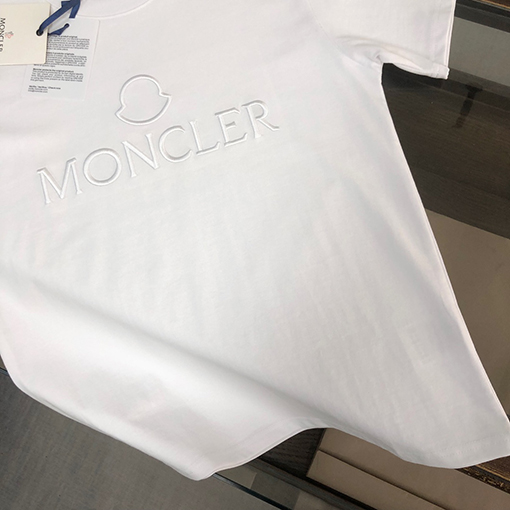 モンクレール 刺繍ロゴデザイン半袖Tシャツ