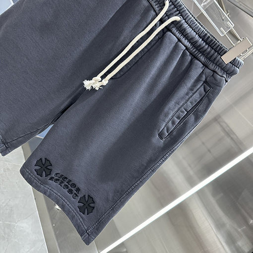 クロムハーツ 新しいウォッシュサンスクリット十字架刺繍パンツ