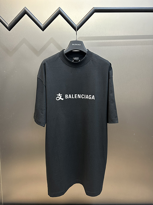 バレンシアガスーパーコピー コラボアリペイプリント半袖Tシャツ