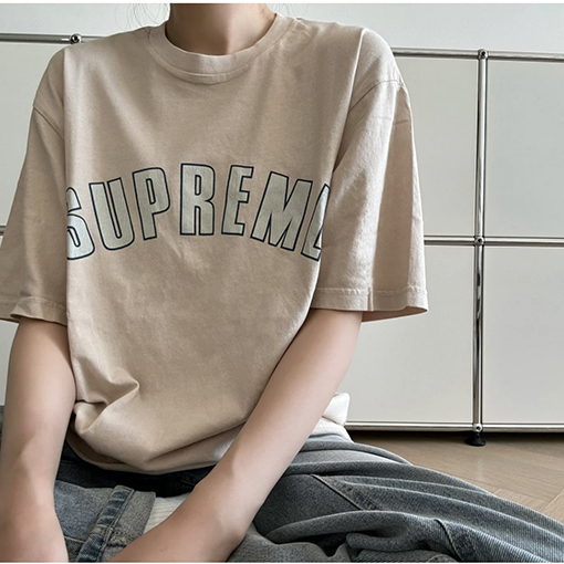 シュプリーム クラック アーク 半袖Tシャツ