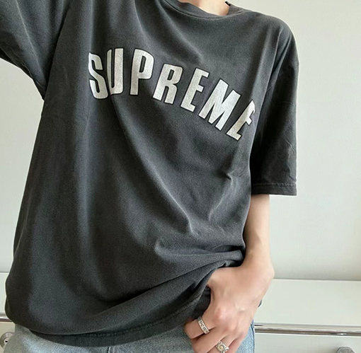 シュプリーム クラック アーク 半袖Tシャツ