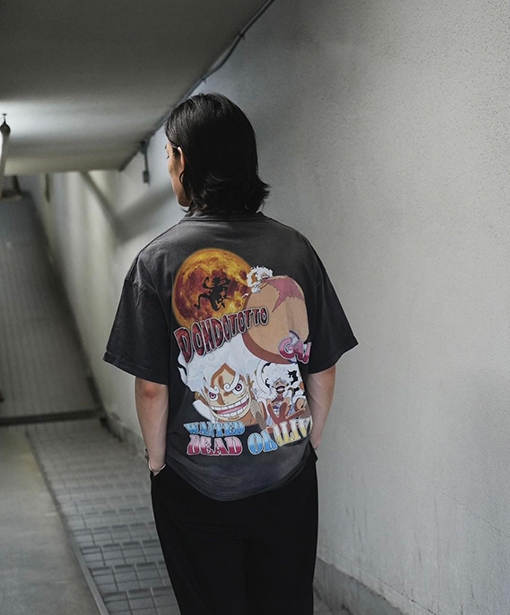セント マイケル×ONE PIECEコラボ 半袖Tシャツ