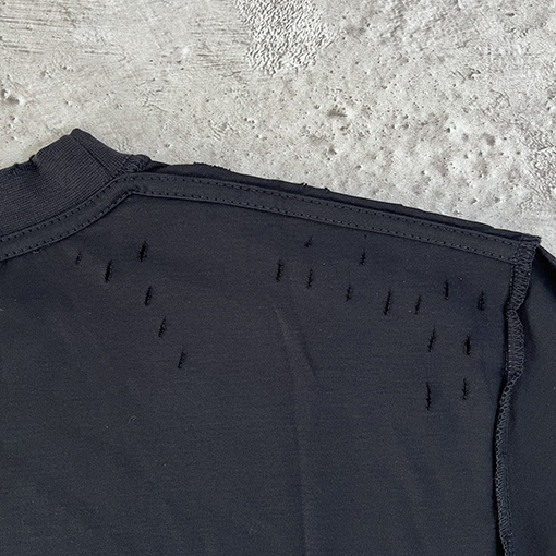 バレンシアガ 城のプリントクラフト半袖Tシャツ