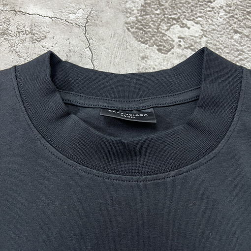 バレンシアガ 食糧プリントラウンドネック半袖Tシャツ
