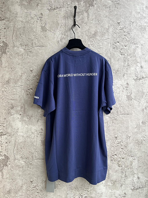 バレンシアガ  新しい世界の食糧半袖Tシャツ