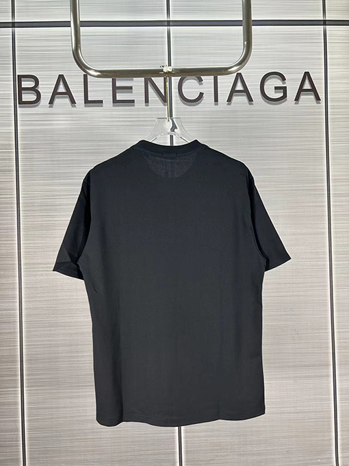 バーバリー 水墨戦馬騎士ロゴ刺繍半袖Tシャツ