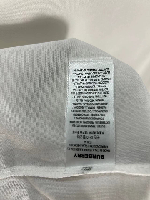 バーバリー 水墨戦馬騎士ロゴ刺繍半袖Tシャツ