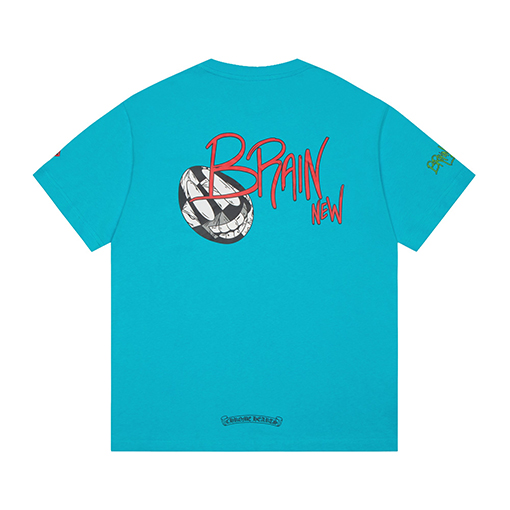 クロムハーツスーパーコピー Matty boyロゴ限定クルーネックグラフィティプリント半袖Tシャツ