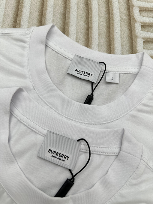 バーバリースーパーコピー クラシックスリーブステッチ半袖Tシャツ