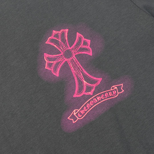 クロムハーツスーパーコピー  クロスプリント半袖Tシャツ