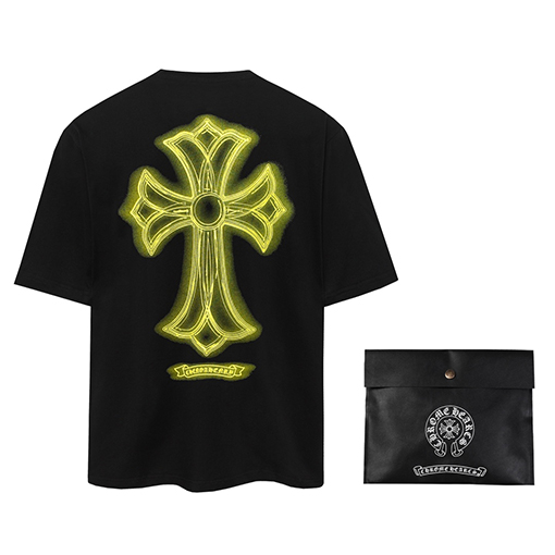 クロムハーツスーパーコピー  クロスプリント半袖Tシャツ