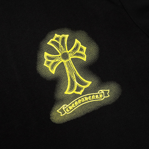 クロムハーツスーパーコピー  クロスプリント半袖Tシャツ