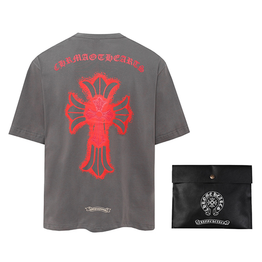 クロムハーツ クロスプリント半袖Tシャツ