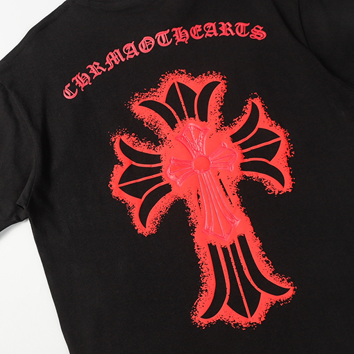 クロムハーツ クロスプリント半袖Tシャツ