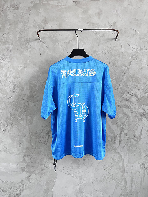 クロムハーツ   ベースボール服ファッション落書きアイスホッケー半袖Tシャツ