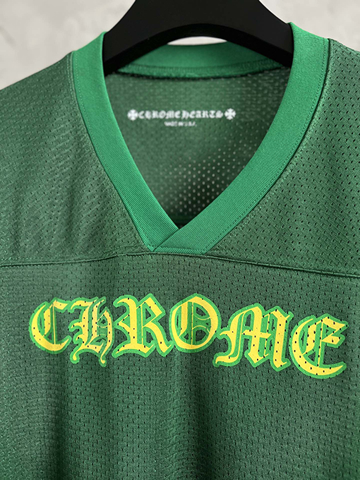 クロムハーツ   ベースボール服ファッション落書きアイスホッケー半袖Tシャツ
