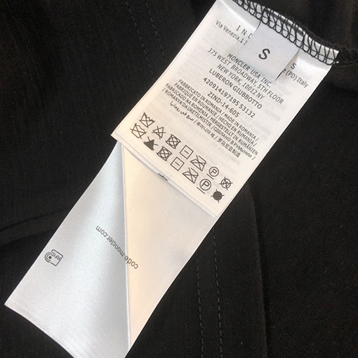 モンクレール   新しい立体ロゴ文字プリントゆったり半袖Tシャツ
