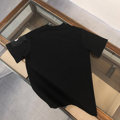 モンクレール   新しい立体ロゴ文字プリントゆったり半袖Tシャツ