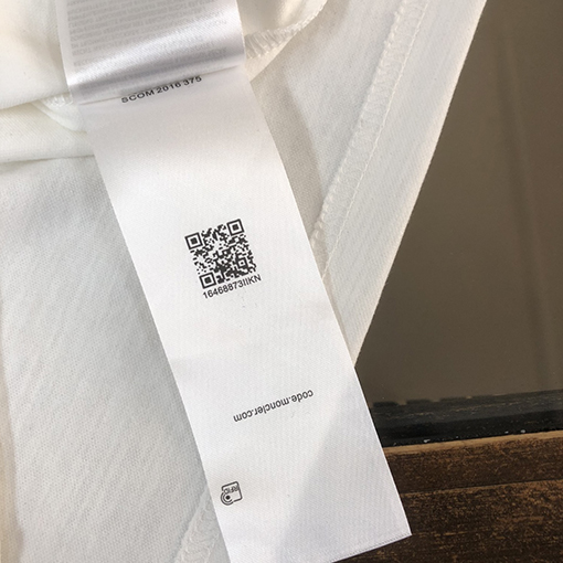 モンクレール   新しい立体ロゴ文字プリントゆったり半袖Tシャツ