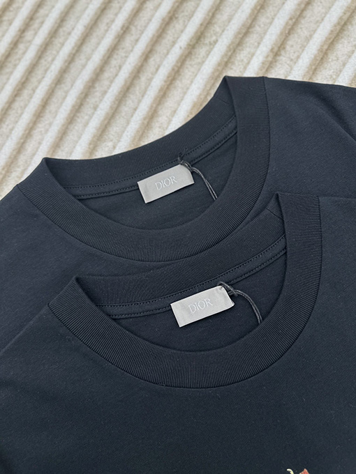 ディオール   新しい植物標本プリント半袖Tシャツ