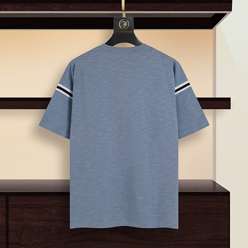ディオール  47番プリントパッチワーク半袖Tシャツ