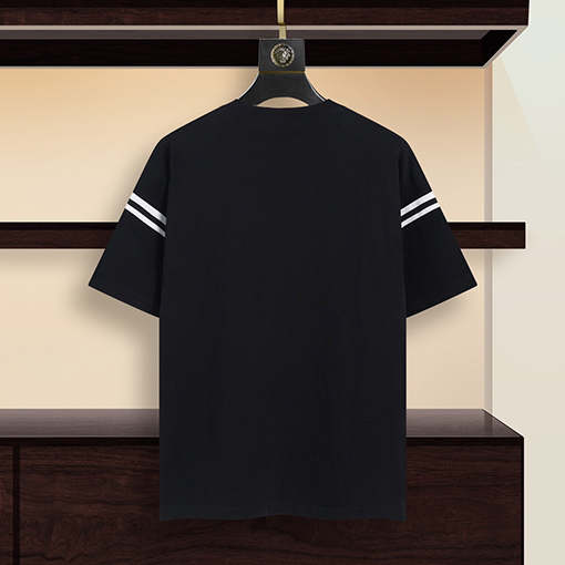ディオール  47番プリントパッチワーク半袖Tシャツ