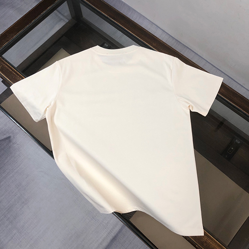 グッチ  新しいロゴパターンプリントデザイン半袖Tシャツ