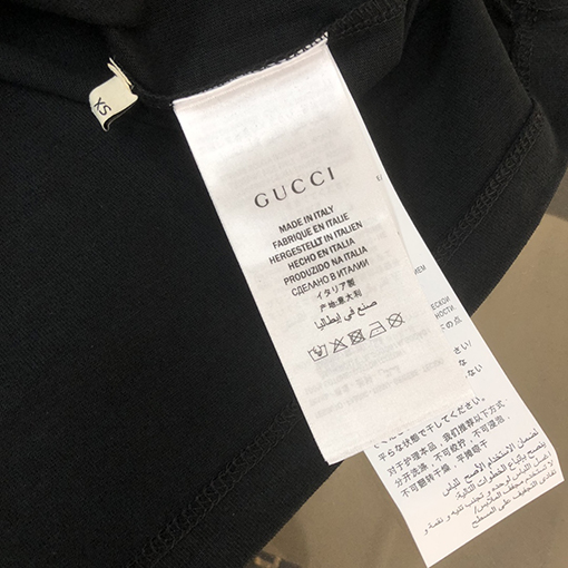 グッチスーパーコピー  新しいロゴパターンプリントデザイン半袖Tシャツ