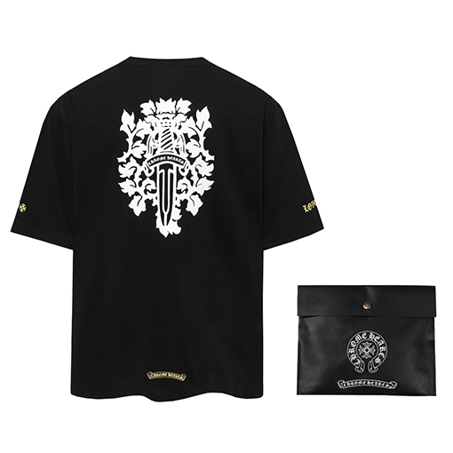 クロムハーツ 大保剣プリント半袖Tシャツ