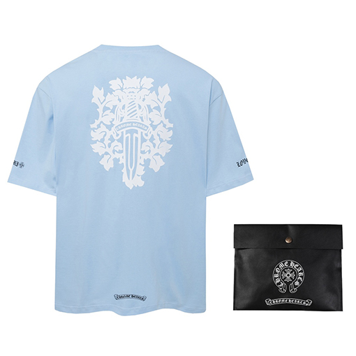 クロムハーツ 大保剣プリント半袖Tシャツ