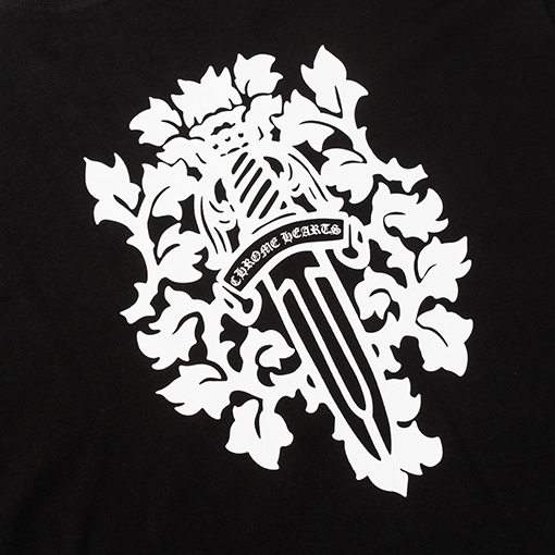 クロムハーツ 大保剣プリント半袖Tシャツ