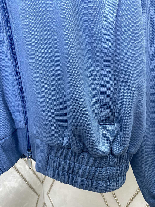 ディオール  新しいクラシックロゴ刺繍ホワイトステッチスポーツジャケット