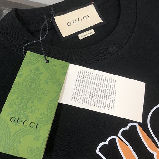 グッチ  新しいラウンドネック半袖Tシャツ