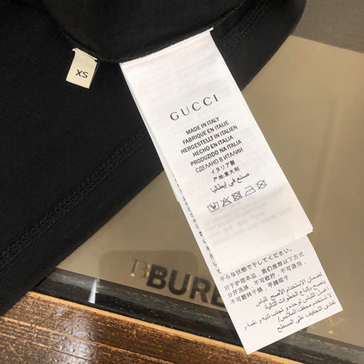 グッチ 新しいロゴパターンプリント技術デザイン半袖Tシャツ