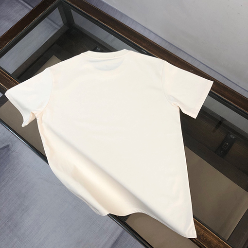 グッチ  新しいロゴパターンプリント技術デザイン半袖Tシャツ