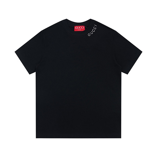 グッチ 新しいラウンドネック半袖Tシャツ