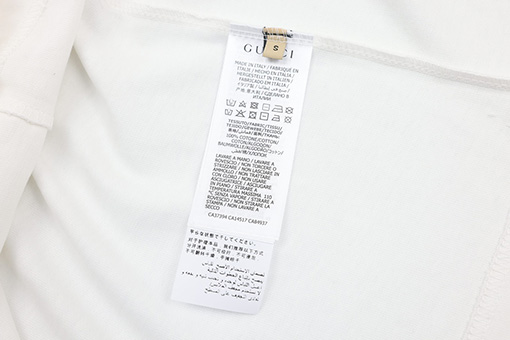 グッチ 新しいプリント刺繍ラウンドネック半袖Tシャツ