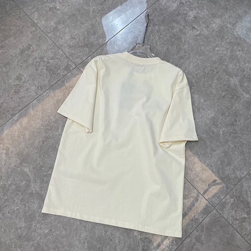 グッチ 新しいデジタルプリント文字ロゴ半袖Tシャツ