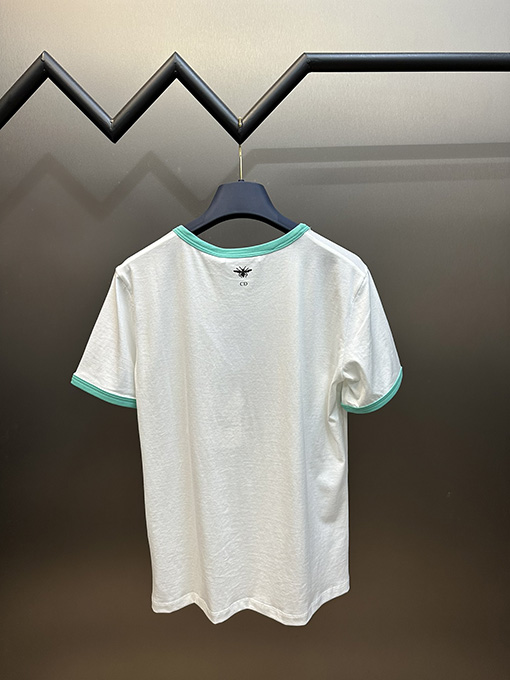 ディオール 五角星プリント半袖Tシャツ