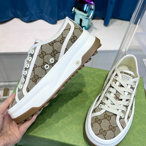 レディース★グッチ ファッションロートップスニーカー