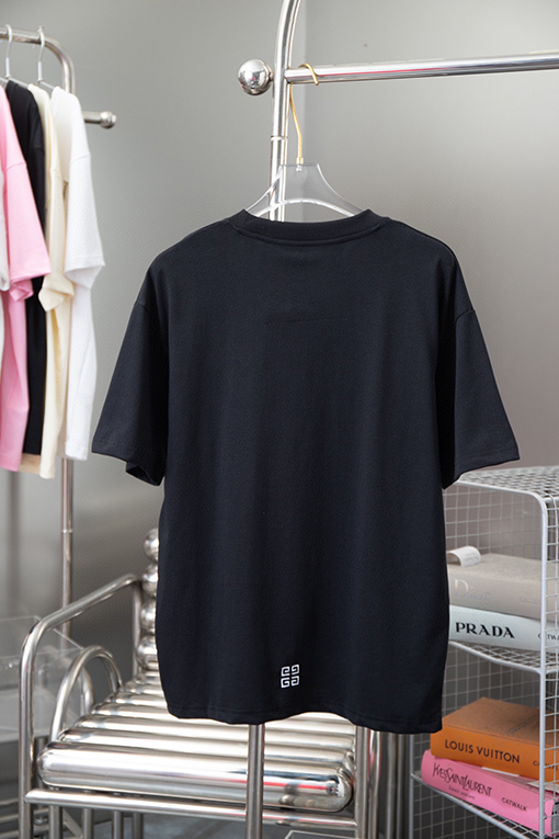 ジバンシイコピー サイケデリックプリントラウンドネック半袖Tシャツ