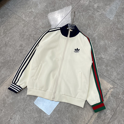 Gucci X Adidas クローバーリボンニットジャケット